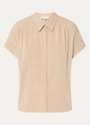 Claudia Sträter Blouse met plooidetail