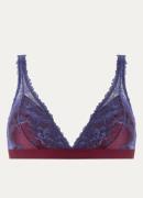 Mey Voorgevormde bralette met overlay van kant