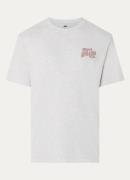 Levi's T-shirt met logo- en backprint