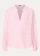 Claudia Sträter Tuniek met opengewerkt dessin