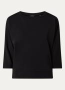 OPUS Salane top met ronde hals