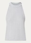 Sofie Schnoor Perla ribgebreide top met lurex