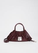 Marc Jacobs The Small Satchel handtas van lamsleer met afneembare scho...