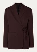 OLAF Blazer met strikceintuur