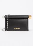 Jacquemus La Petite Rond Carré clutch van lamsleer