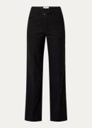 Fifth House Jorden high waist loose fit pantalon met streepprint