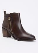 Dune London Paicing enkellaarsje van suède