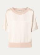 Xandres Humna tuniek van satijn