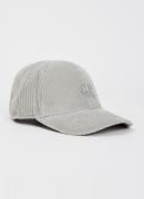 C.P. Company Pet van corduroy met logoborduring