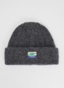 American Vintage Vitow muts in alpaca wolblend met logo