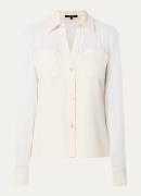 NIKKIE Larisa blouse met borstzakken