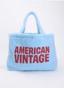American Vintage Hoktown shopper van teddy met logo
