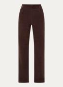 River Woods High waist straight fit chino van corduroy met steekzakken