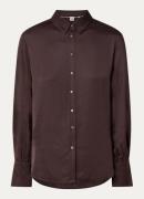 BRAX Vic blouse van satijn