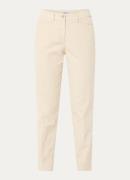 BRAX Mara S mid waist cropped tapered fit chino van corduroy