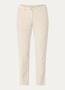 BRAX Maron S mid waist tapered fit cropped chino van corduroy