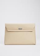 Smaak Cole clutch van leer