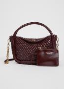 Dune London Dinideliberate handtas met gevlochten detail en uitneembar...