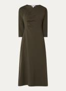 L.K.Bennett Suzy asymmetrische midi jurk van jersey