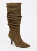 Dune London Santi laars van leer