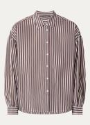 River Woods Blouse met streepprint