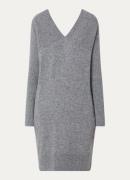 Benetton Fijngebreide mini trui-jurk in wolblend