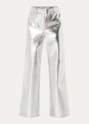 JOSH V Marlin straight fit broek met metallic finish
