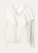 ba&sh Sunya blouse met ruches