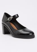 Jonak Vreni pump van kalfsleer met gespdetail