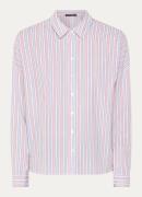 River Woods Blouse met streepprint