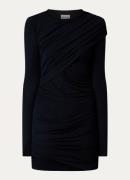 Isabel Marant Denise mini jurk met gedrapeerd detail