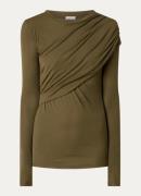 Isabel Marant Dressi top met gedrapeerd detail