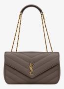 Saint Laurent Loulou Medium schoudertas van lamsleer