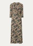 ba&sh Onoa maxi tuniekjurk met print