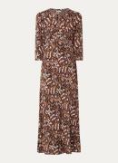 ba&sh Onoa maxi tuniekjurk met print