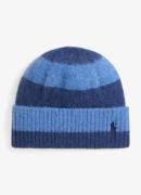 Ralph Lauren Fijngebreide muts met streepprint