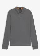BOSS Slim fit polo van katoen