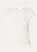 Levi's Ribgebreid T-shirt met print