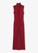 Reiss Daniella maxi jurk met halve col en plooidetail