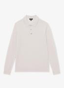 Reiss Trafford regular fit fijngebreide polo van merino wol