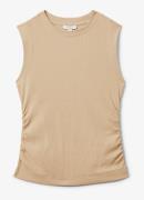 Reiss Trudy fijngebreide top met plooien