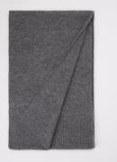 Benetton Sjaal van scheerwol 190 x 30 cm