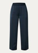 Bruuns Bazaar Beckia high waist loose fit broek van satijn