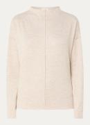 OPUS Sinzi top met opstaande kraag