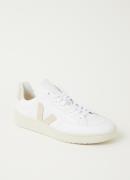Veja V-12 sneaker van leer met suède details