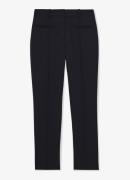 Reiss Norla high waist tapered fit pantalon met paspelzakken