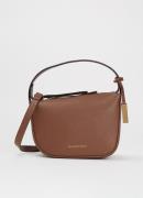 Smaak Daniel schoudertas van leer met afneembare schouderriem