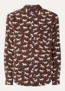 Rails Kate blouse van zijde met print