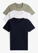 Tommy Hilfiger T-shirts met logo in 3-pack