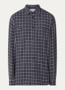 Les Deux John comfort fit overhemd met ruitdessin